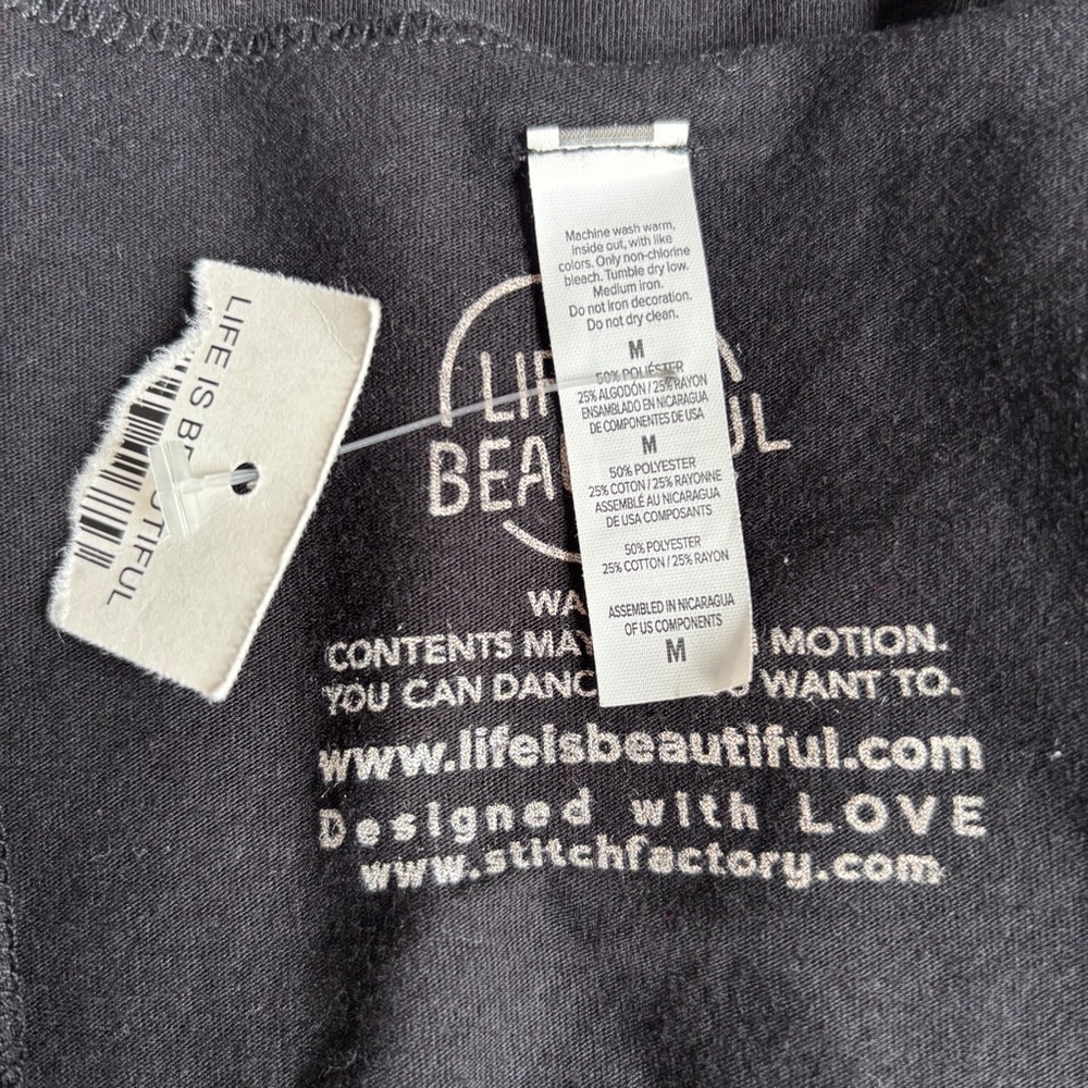 Life Is Beautiful Tank Top Downtown Las Vegas Music Festival Women's Size M NWT - Picture 4 of 4